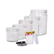 Glass Jam Jars Chutney