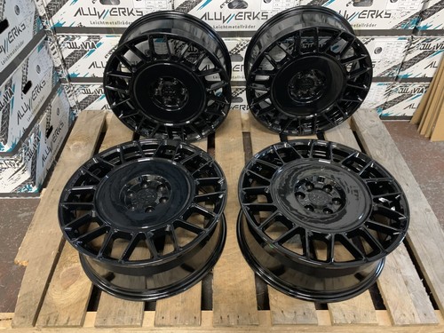 Aero black alloy wheels - black,