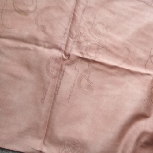 Mocha script curtains long - script,