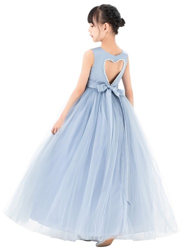 Heart cutout satin tulle - satin,
