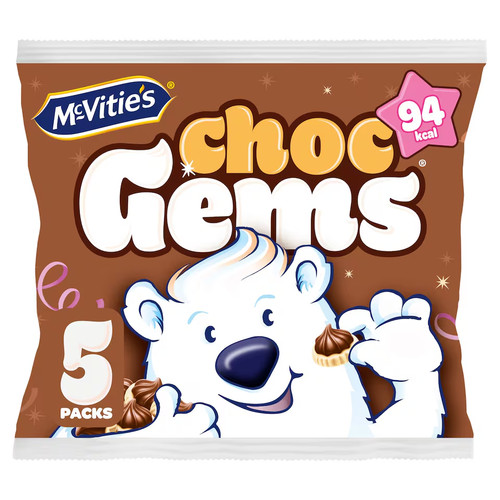 Mcvitie choc gems milk - mcvitie's, gems,