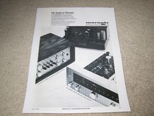 Marantz Ad, 1965, Model 7, 10b, 8b Amp, Pre, Tuner Ad