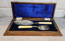 Oak Cased Silver collared