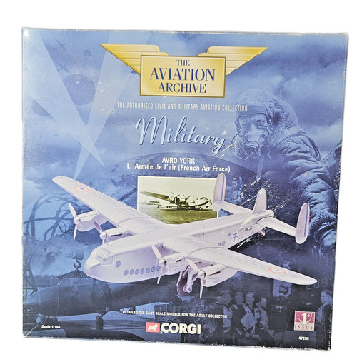 Corgi 47206 avro - york, french