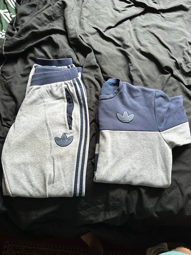 Adidas men grey blue - adidas, 2-piece