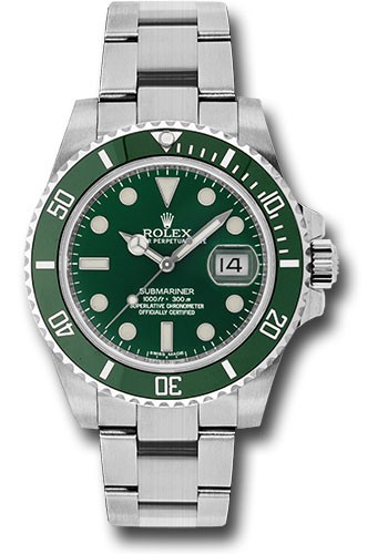 Rolex submariner hulk green - submariner,