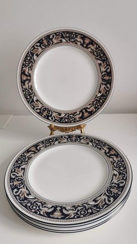 Wedgwood florentine dark - dark, blue