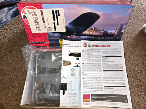 Airfix avro lancaster - 1:72,