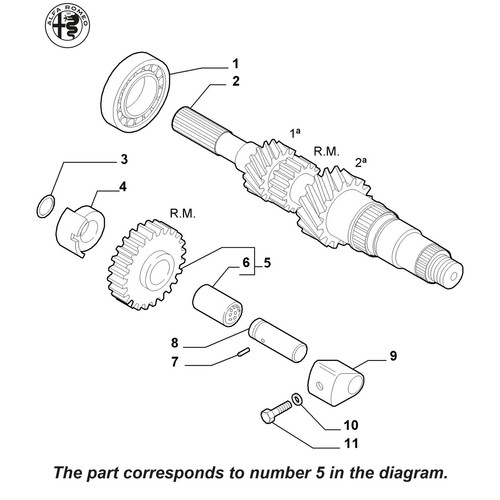 Genuine alfa romeo reversing - genuine,