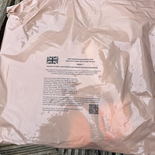 British army ration - british,