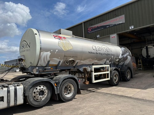 Massey milk tanker trailer - milk,