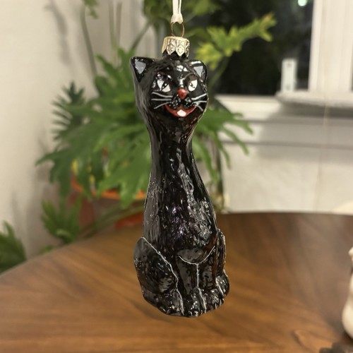 Christopher radko black cat - christopher,