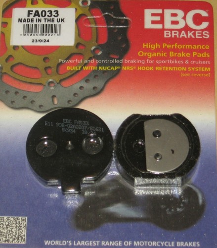 Brake pads for - kawasaki, kh