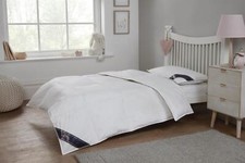 Junior Cot Bed Goose Feather and Down Duvet Quilt & Pillow Bundle, Kids, Toddler