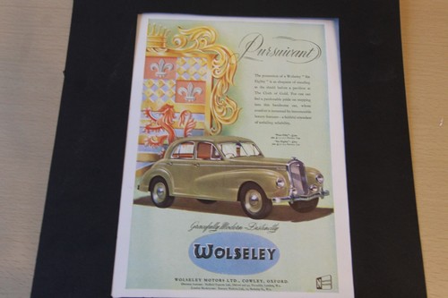 Original 1950 magazine advert