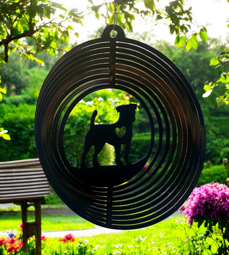 Jack russell wind spinner - wind,