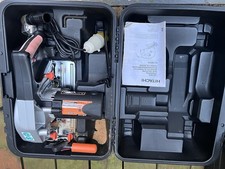 Hitachi CJ110MW Jigsaw 110v w/ Carry Case - Soft Grip Handle - Variable Speed