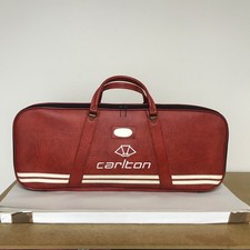 Vintage Carlton red leather
