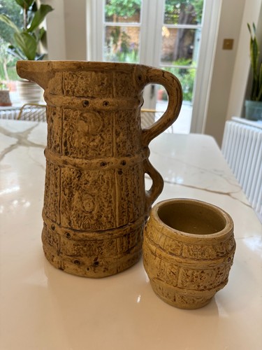 Hillstonia jug and matching - hillstonia,