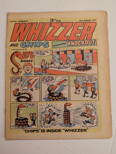 Whizzer and chips comic - whizzer,