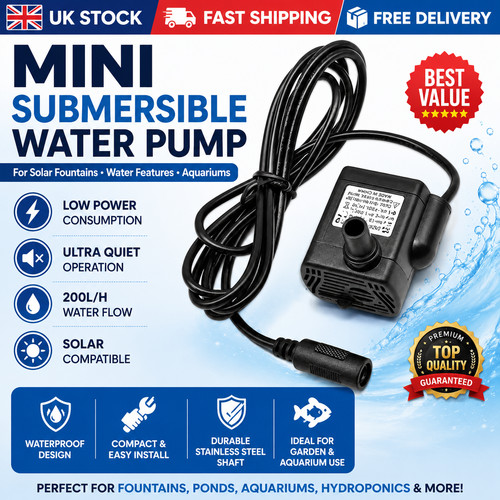 Small submersible water pump - water,