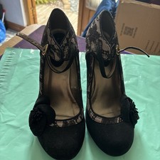 Ruby Shoo, BLACK, UK Size 7