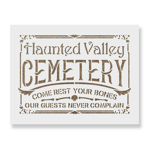 Haunted valley cemetery - valley,