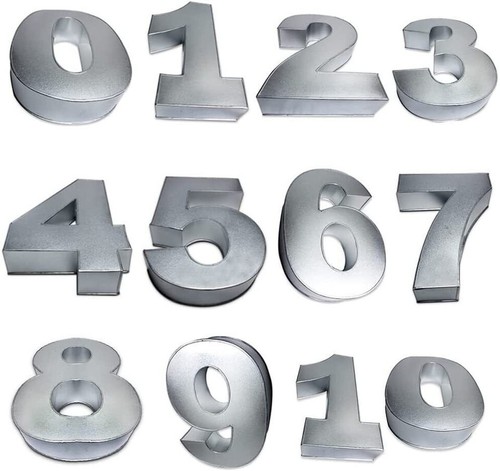 Number cake tin mould set - cake,