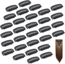 Hair Extension Snap Clips Weft