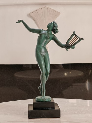 Prelude art deco sculpture - "prelude",,