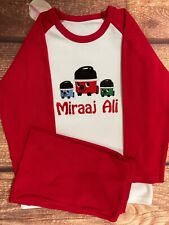 Henry hoover & friends pyjamas, pj's, embroidered & personalised with name. Gift