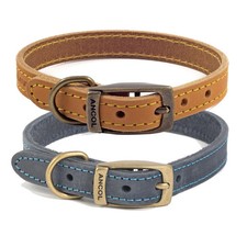 Ancol Timberwolf Leather Dog