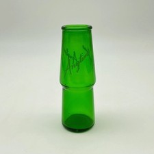 Vintage Green Glass Empty Soda