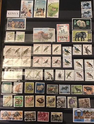 Approx stamps from kenya - 88, kenya.