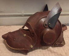 Brown Leather K9 Puppy Play