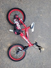 HUFFY Ignite kids moutain bmx Bike red 16 inch age range 5 -7 GT 