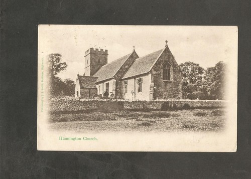 Postcard wiltshire hannington - postcard,