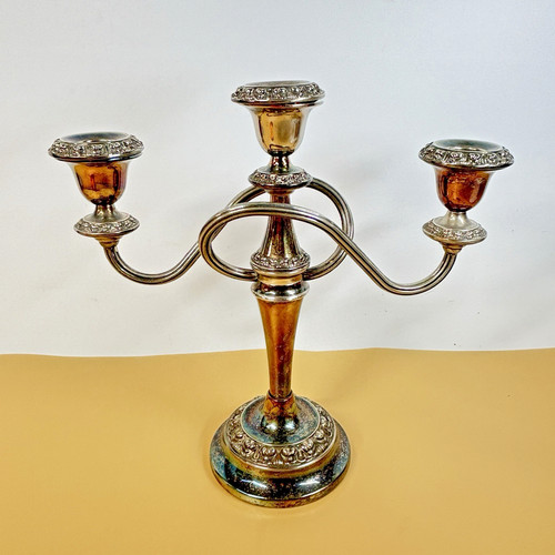 Table candelabra ianthe silver - candelabra,
