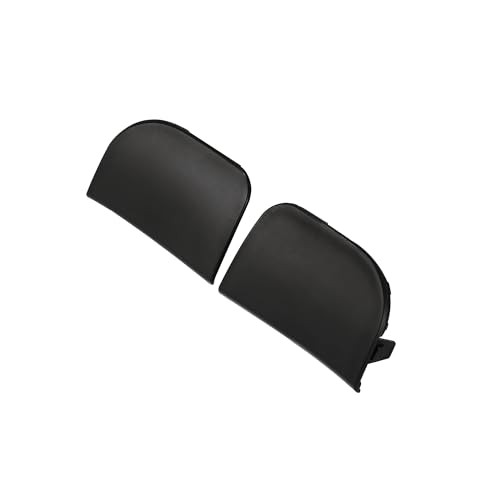 Pair black front bumper - pair,
