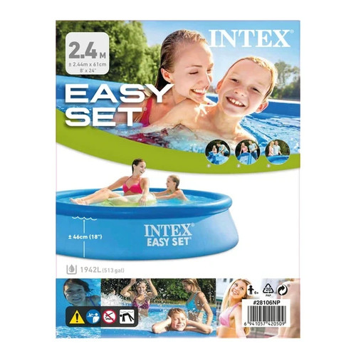 Swimming pool intex 8ft - swimming,