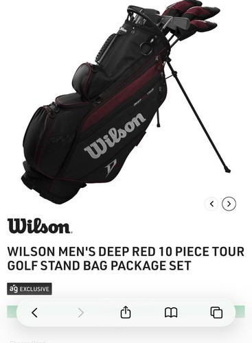 Wilson deep red tour golf - wilson,