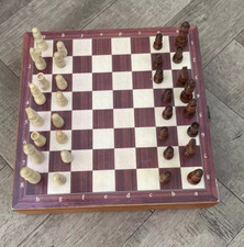 Wooden Magnetic Chess Set