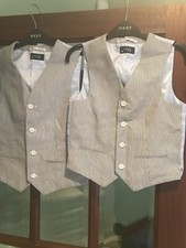 **FINAL REDUCED PRICE** Next Boys Waistcoat BNWT In 2 Sizes £4 Each