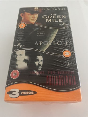 Tom hanks vhs - tom, 3