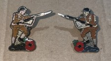 2 X TOMMY SOLDIER & RIFLE 36th ULSTER DIVISION SOMME UVF WW1 WW MOD