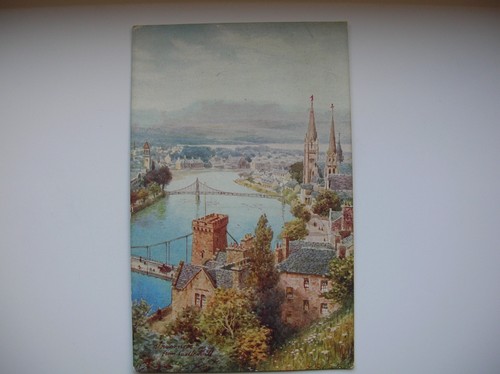 Inverness postcard castle - postcard,