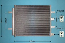 AutoAir Aircon Condenser 16-2037 For Jaguar S-Type II Lifetime Warranty