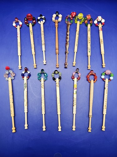Wooden decorated lace - 15,