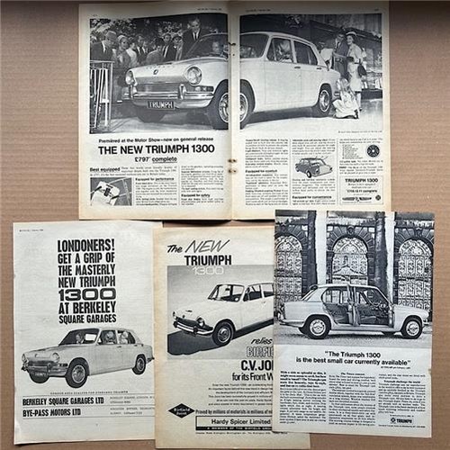 Triumph 1300 memorabilia - 1300(1966),