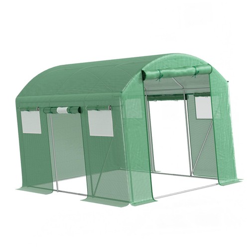 Steel frame polytunnel - steel,
